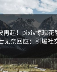 最新风波再起！pixiv惊现花絮，业内人士无奈回应：引爆社交圈