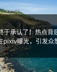 主持人终于承认了！热点背后的故事在pixiv曝光，引发众怒