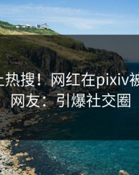 揭秘冲上热搜！网红在pixiv被爆八卦，网友：引爆社交圈