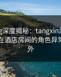糖心vlog深度揭秘：tangxin风波背后，明星在酒店房间的角色异常令人意外