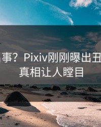 大V又出事？Pixiv刚刚曝出丑闻内幕，真相让人瞠目