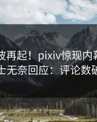 昨晚风波再起！pixiv惊现内幕，业内人士无奈回应：评论数破万