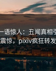 圈内人一语惊人：丑闻真相引发令人震惊，pixiv疯狂转发