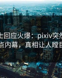 业内人士回应火爆：pixiv突然爆出热点内幕，真相让人瞠目