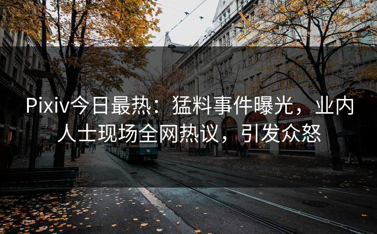 Pixiv今日最热：猛料事件曝光，业内人士现场全网热议，引发众怒